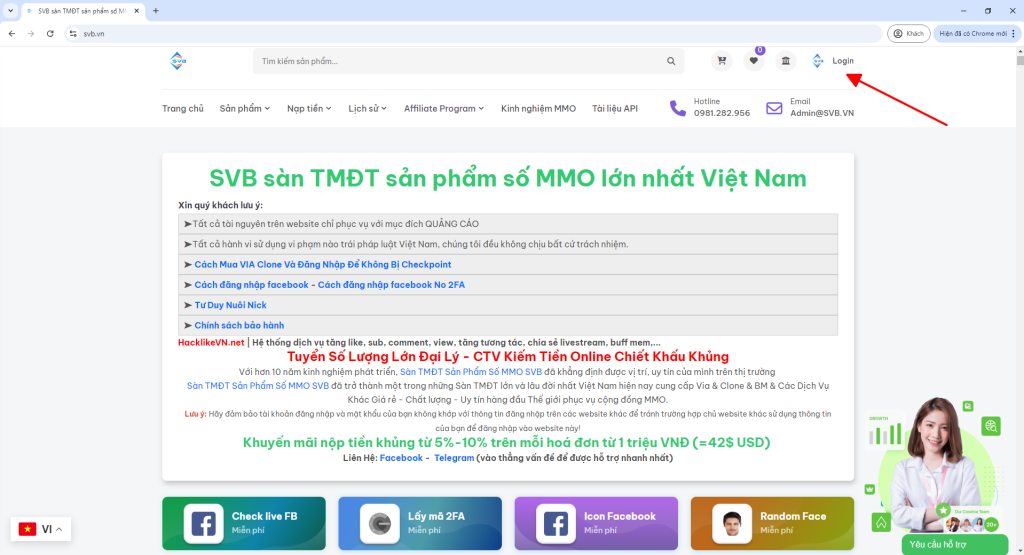 Sàn Thương Mại Điện Tử MMO