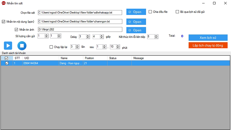 phan mem nuoi nick zalo keo mem zalo