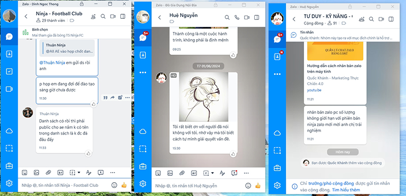 Phần mềm nhắn tin zalo hàng loạt – SVB Zalo Client 3 phan mem quan ly zalo 1
