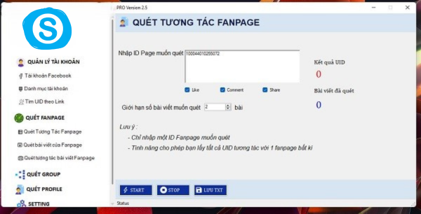Phần mềm quét data khách hàng tiềm năng