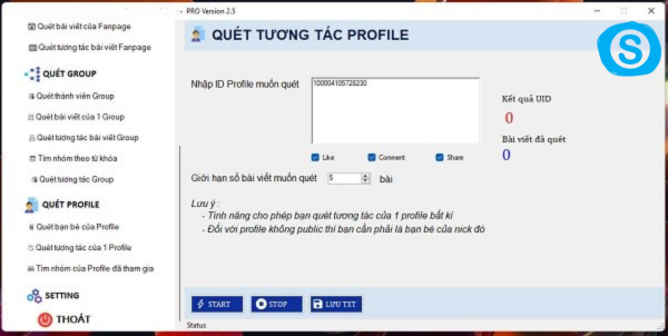 Phần mềm quét data khách hàng tiềm năng