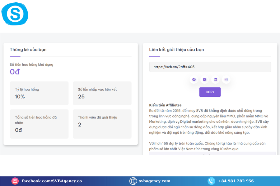 Kiếm Tiền Triệu Mỗi Tháng Với Affiliate Marketing - Không Cần Vốn Tại SVBAGENCY 2024 5 Affiliate Marketing