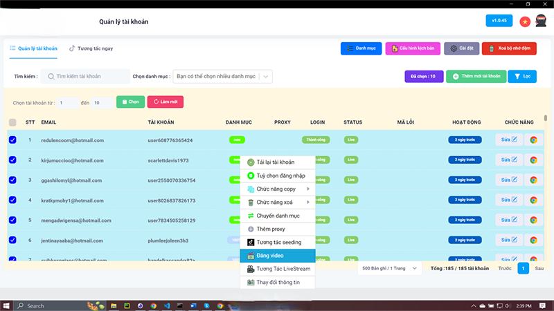 Tool tự đăng video lên tiktok
