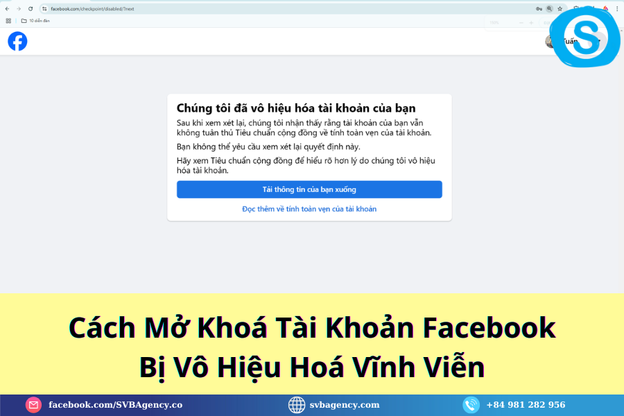 Cách Mở Khoá Tài Khoản Facebook Bị Vô Hiệu Hoá Vĩnh Viễn 2024 3 Cách Mở Khoá Tài Khoản Facebook Bị Vô Hiệu Hoá Vĩnh Viễn