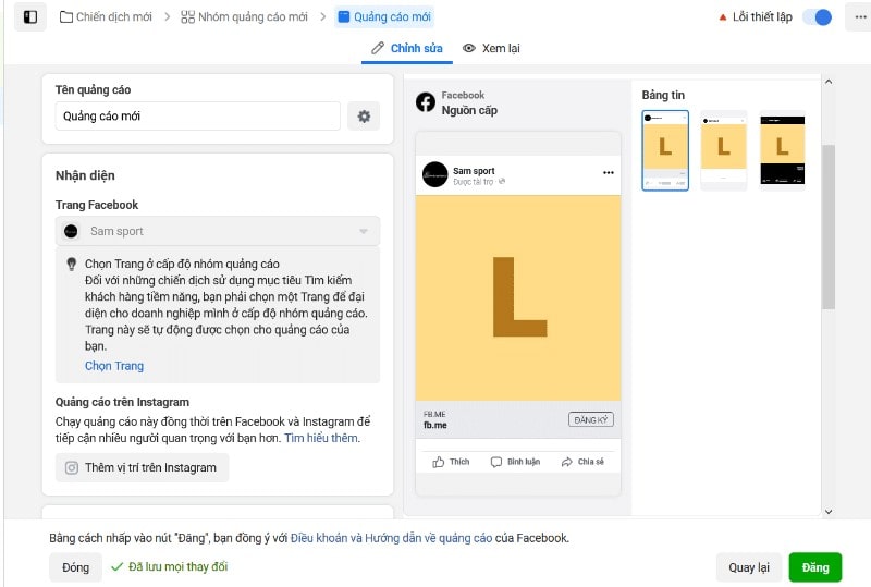 Kinh nghiệm chạy quảng cáo Facebook Kinh nghiệm chạy quảng cáo Facebook